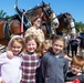 World-Renowned Budweiser Clydesdales visit the National Museum of the Marine Corps