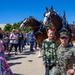 World-Renowned Budweiser Clydesdales visit the National Museum of the Marine Corps