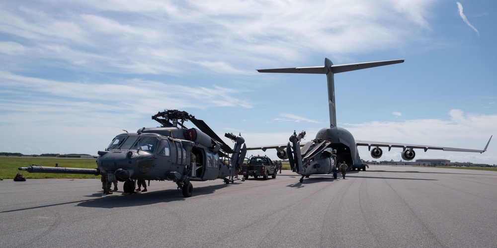 920th RQW relocates aircraft in preparation for Hurricane Ian