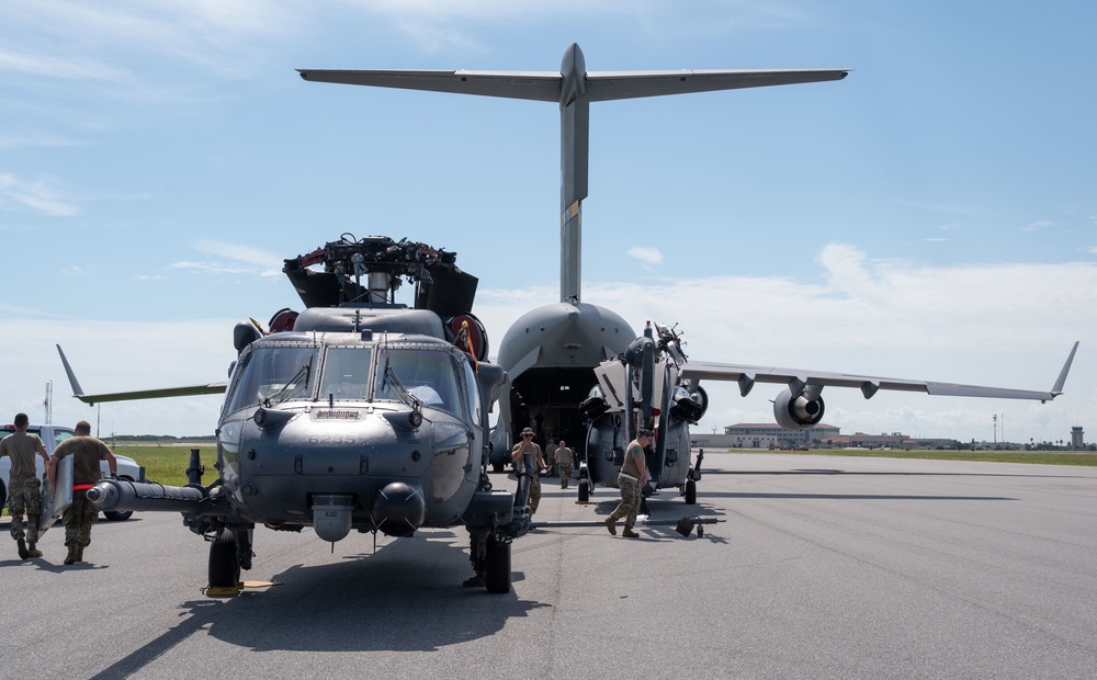 920th RQW relocates aircraft in preparation for Hurricane Ian