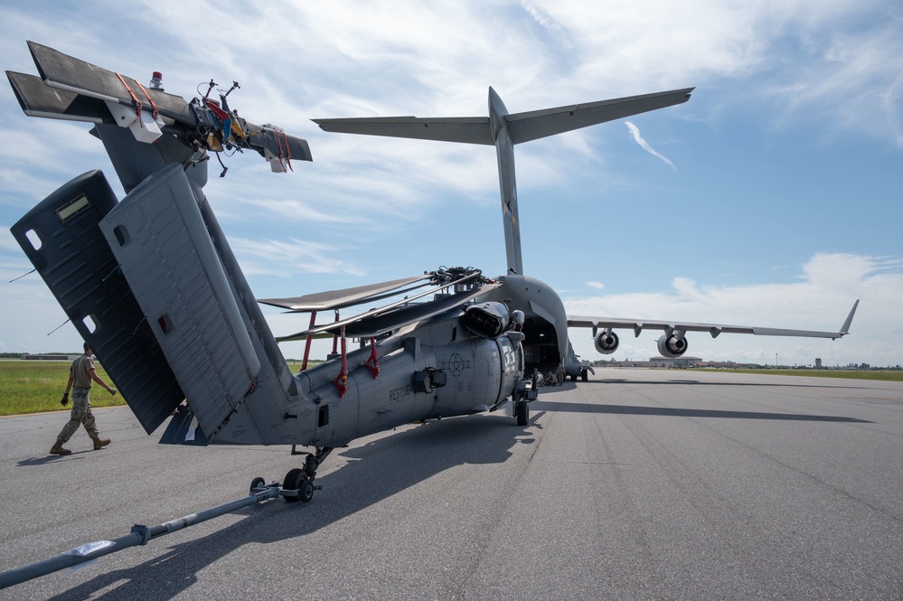 920th RQW relocates aircraft in preparation for Hurricane Ian