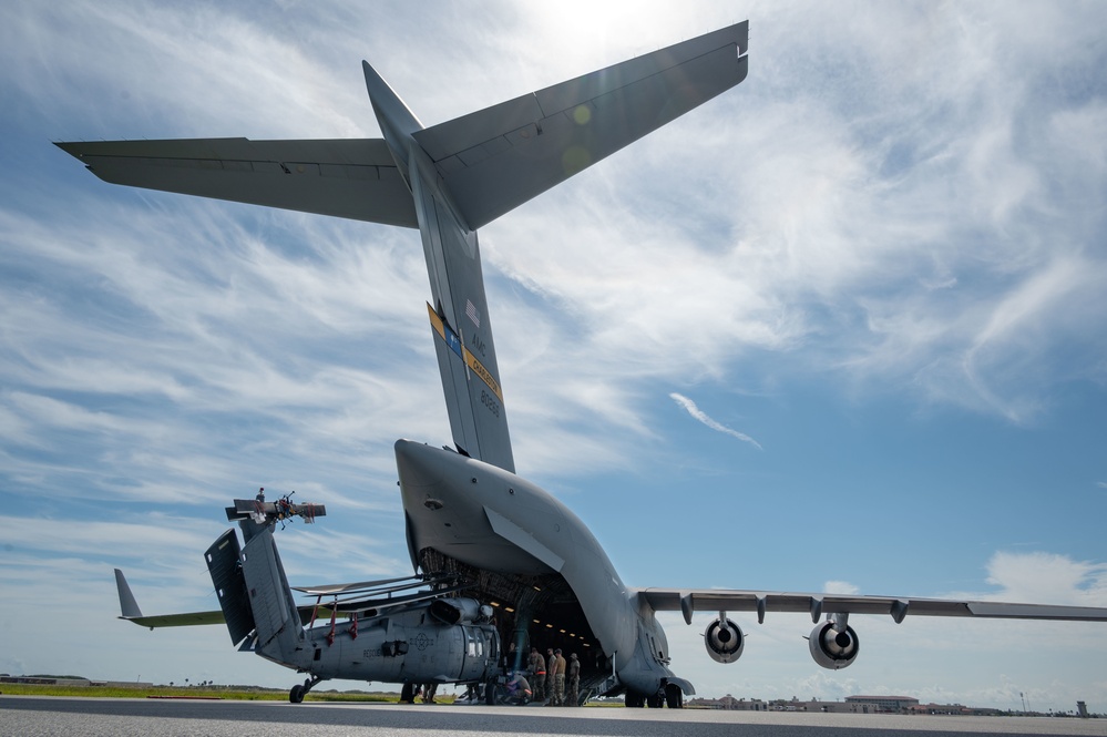 920th RQW relocates aircraft in preparation for Hurricane Ian