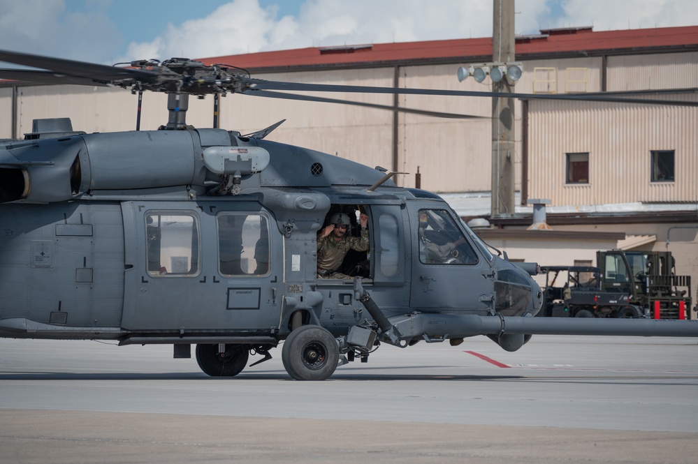 920th RQW relocates aircraft in preparation for Hurricane Ian