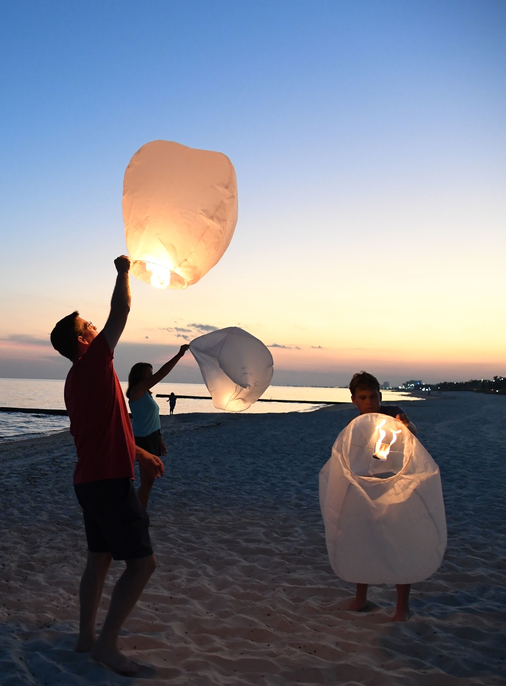 Lanterns honor fallen heroes