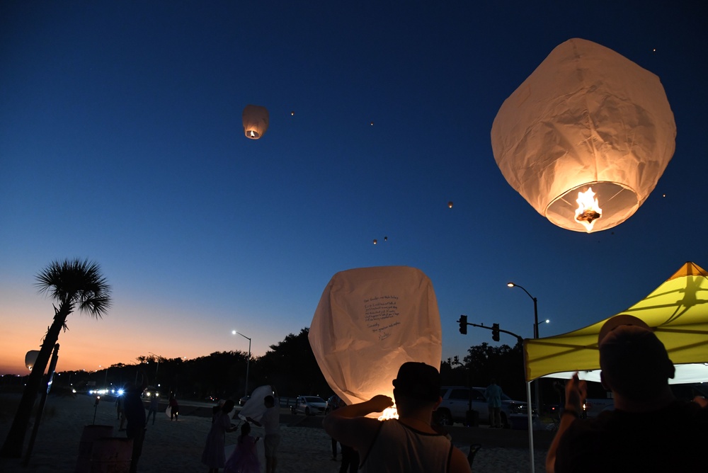 Lanterns honor fallen heroes