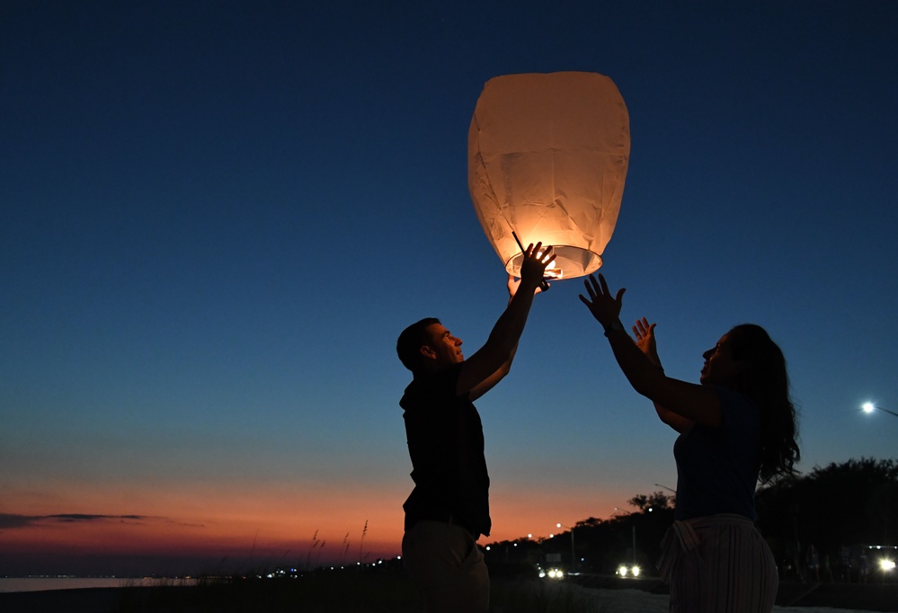 Lanterns honor fallen heroes