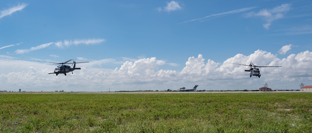 920th RQW relocates aircraft in preparation for Hurricane Ian