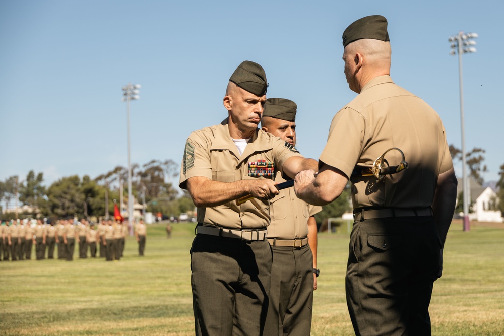 MCI-West H&amp;S Bn holds relief &amp; appointment ceremony