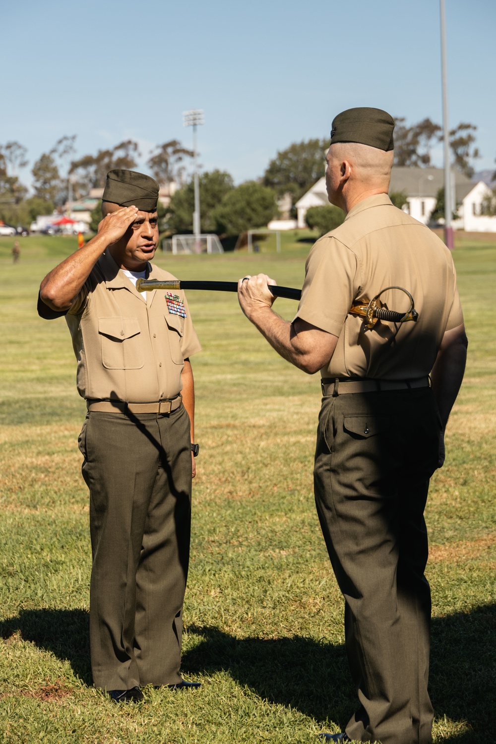 MCI-West H&amp;S Bn holds relief &amp; appointment ceremony