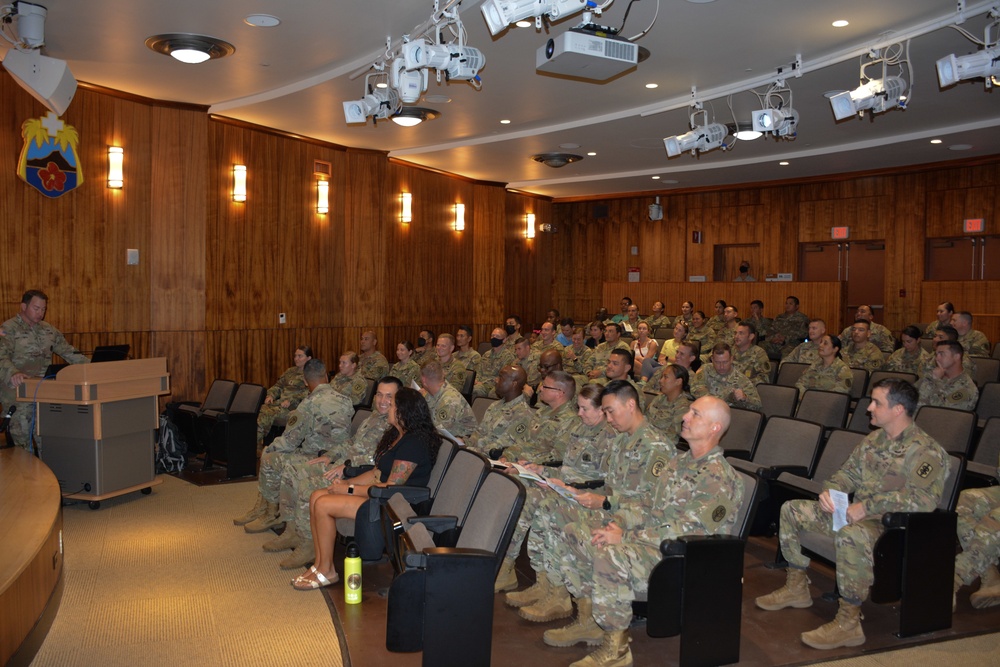 Tripler Army Medical Center Best Medic Competition Awards Presentation