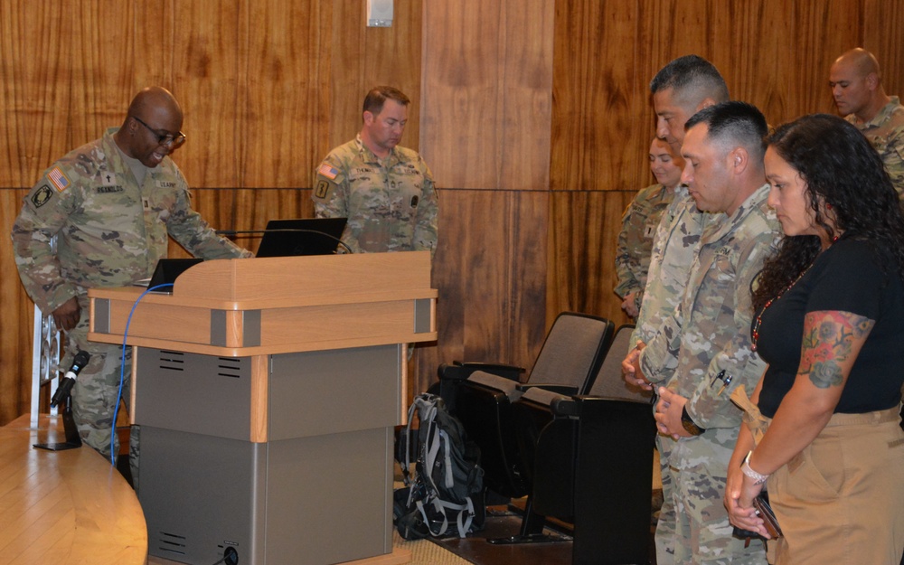 Tripler Army Medical Center Best Medic Competition Awards Presentation