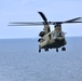 U.S. Army Chinooks Conduct Deck Landings on USS Ronald Reagan