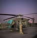 3-142nd AHB Conducted Land Aerial Orientation (LAO) Night Mission in Kuwait