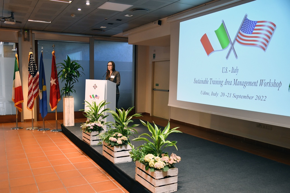 U.S. – Italy Sustainable Training Area Management Workshop 2022