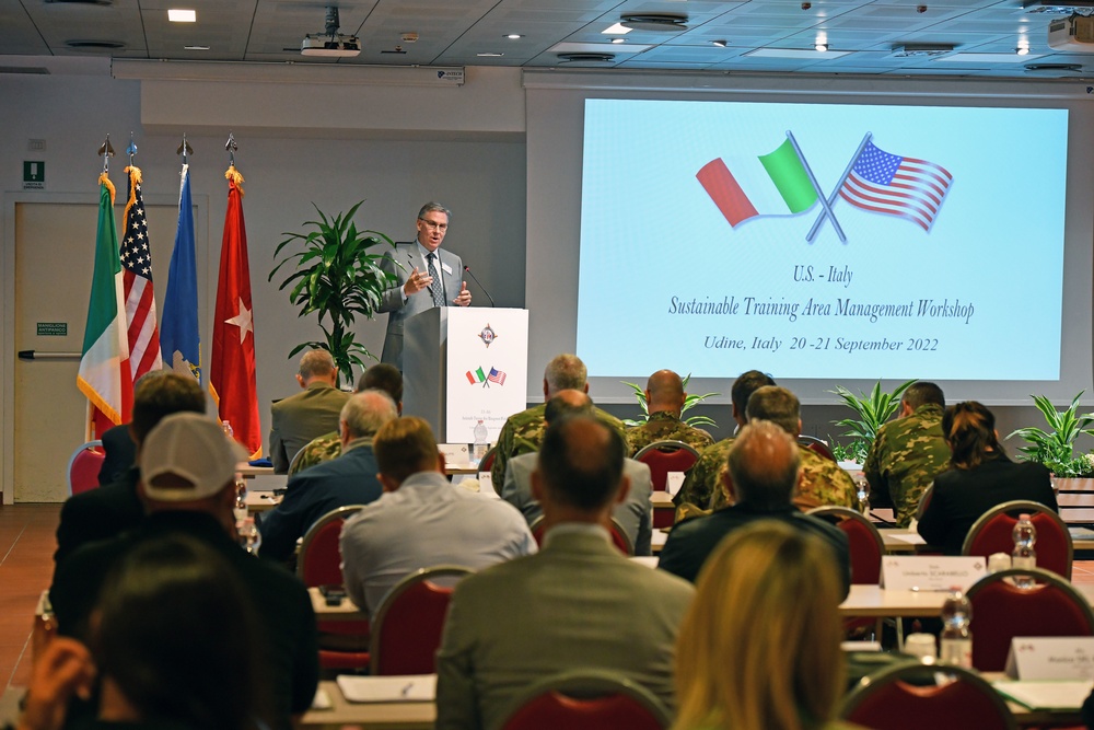 U.S. – Italy Sustainable Training Area Management Workshop 2022