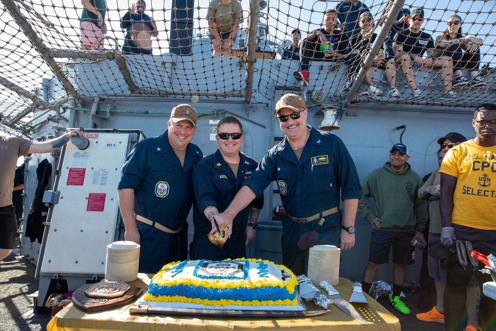 USS Leyte Gulf (CG 55) Turns 35