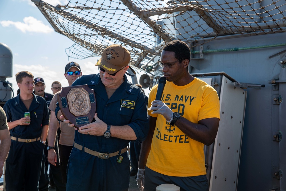 USS Leyte Gulf (CG 55) Turns 35