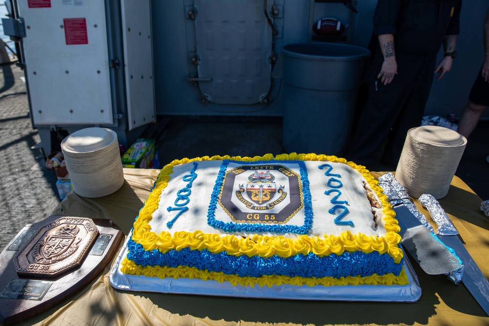 USS Leyte Gulf (CG 55) Turns 35