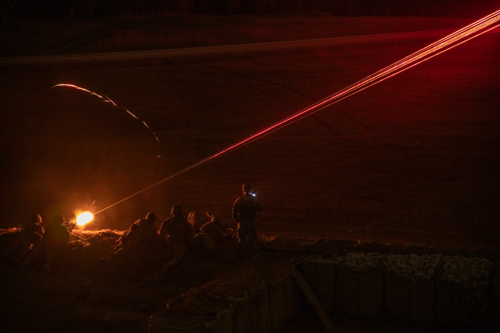 Combined Arms Live Fire Exercise with 173rd