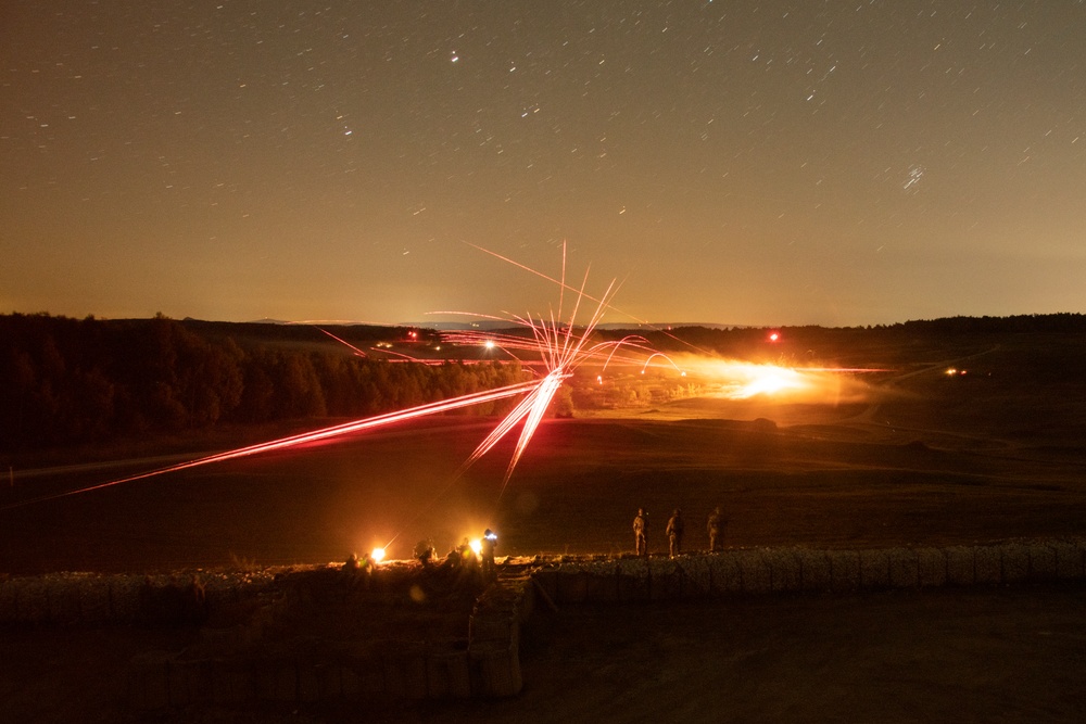 Combined Arms Live Fire Exercise with 173rd