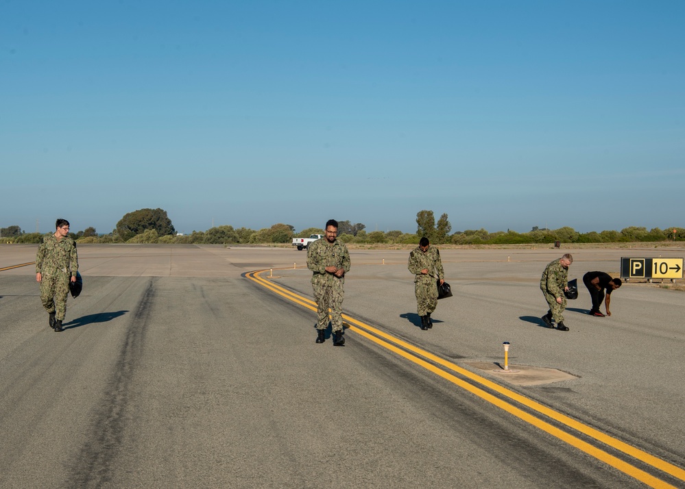 NAVSTA Rota Performs FOD Walkdown