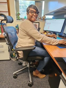 Hamilton Recognized as NMRLC’s Civilian of the Year for Fiscal Year 2021