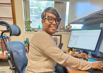 Hamilton Recognized as NMRLC’s Civilian of the Year for Fiscal Year 2021