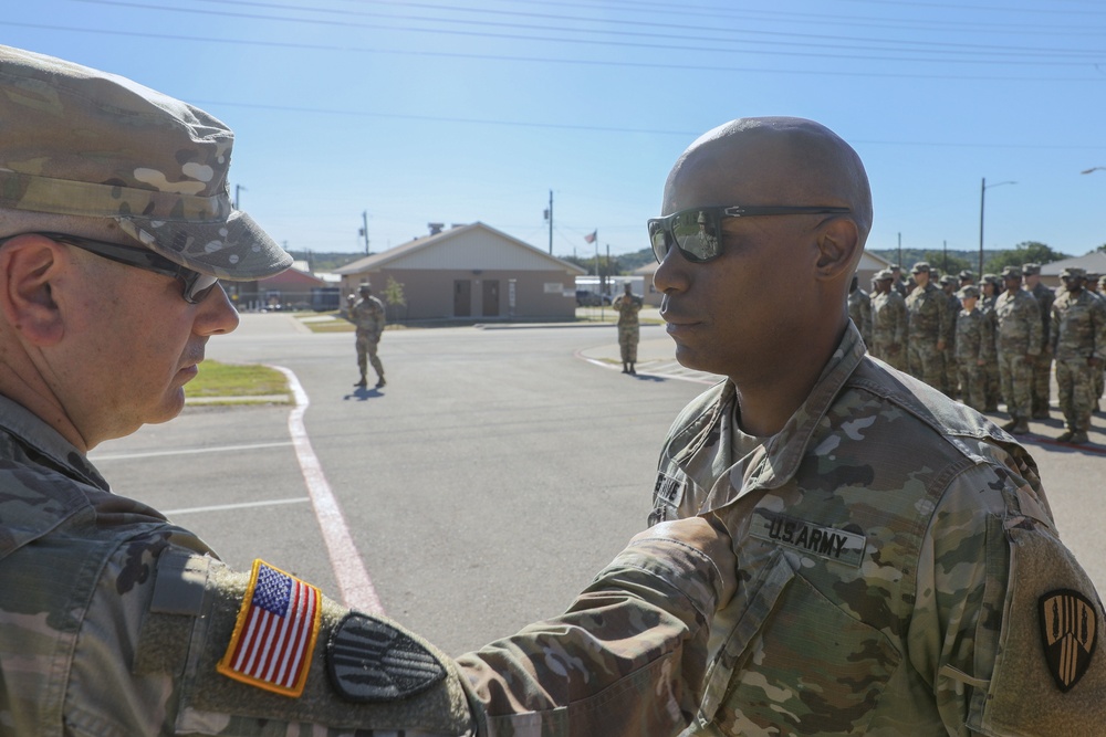 NY National Guard Lt. Col. Delbert Gustave is Promoted