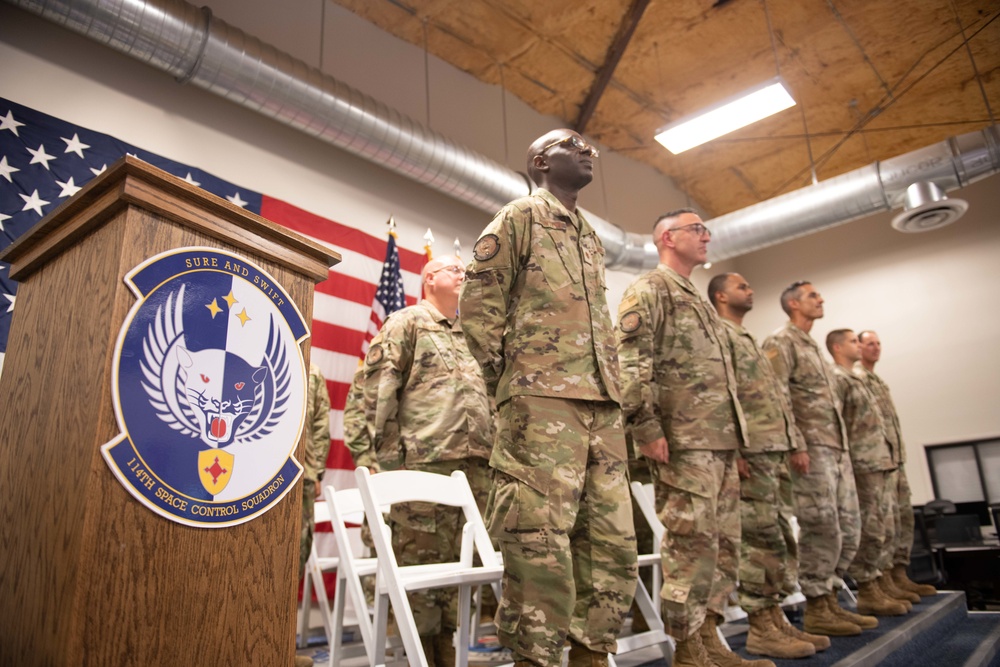 114th Space Control Squadron Airmen prepare for deployment