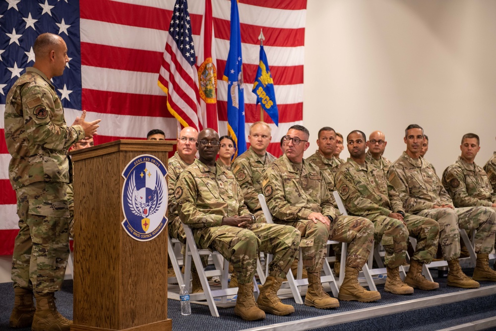 114th Space Control Squadron Airmen prepare for deployment