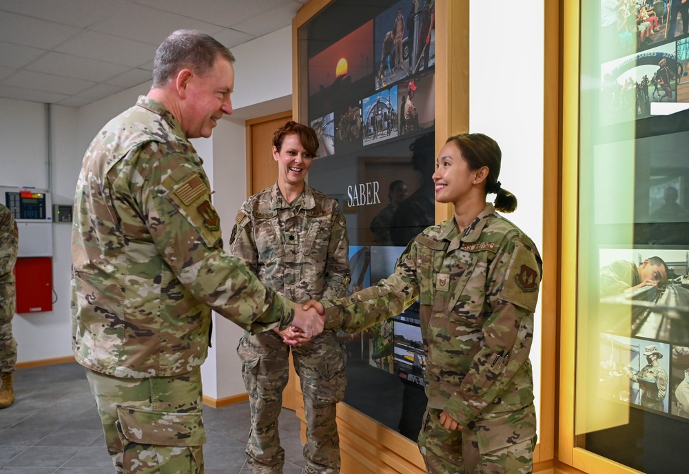 USAFE Commander visits Spangdahlem