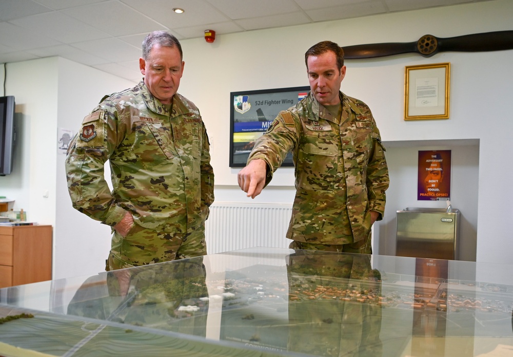 USAFE Commander visits Spangdahlem