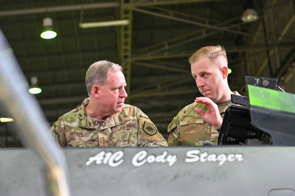 USAFE Commander visits Spangdahlem