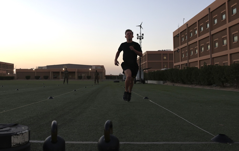 Area Support Group – Kuwait Conducts ACFT, Sept. 2022