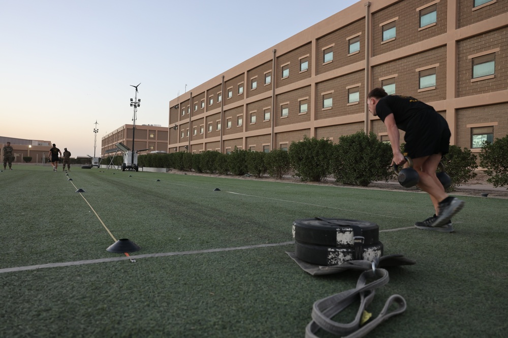 Area Support Group – Kuwait Conducts ACFT, Sept. 2022