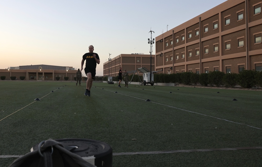 Area Support Group – Kuwait Conducts ACFT, Sept. 2022