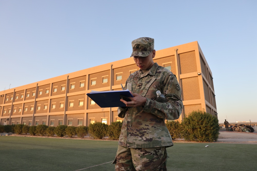 Area Support Group – Kuwait Conducts ACFT, Sept. 2022