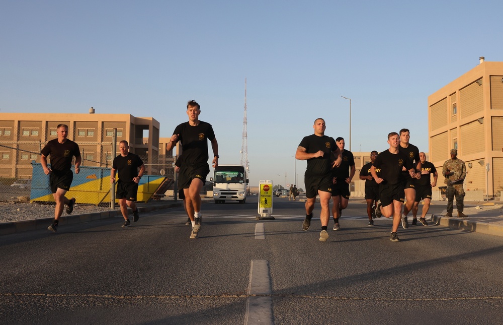 Area Support Group – Kuwait Conducts ACFT, Sept. 2022