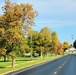 Fall Colors and the American Flag at Fort McCoy