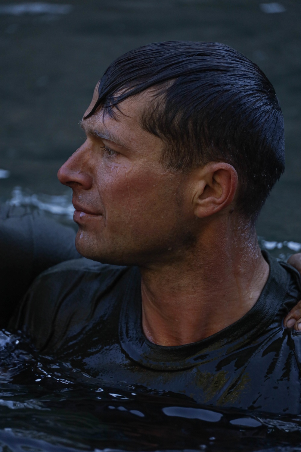 2nd Bn., 1st Marines practices river crossing techniques