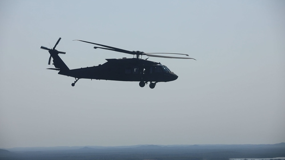 UH -60 Blackhawk and A-10 Thunderbolt II Combat Search and Rescue Training