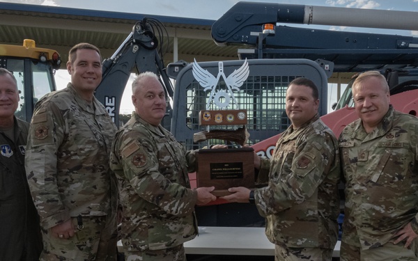 136 CES Receives Deneke Award