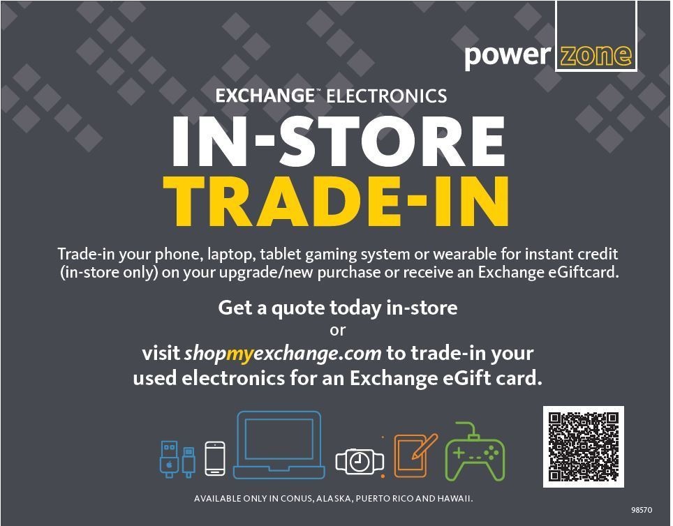 Army &amp; Air Force Exchange Service Stores Offering Electronics Trade-In Program Starting Oct. 1