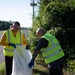 MSOS Airmen remove litter from highway