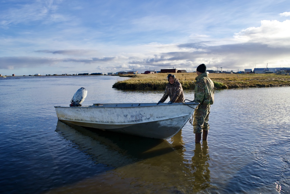 Alaska National Guardsmen assist community of Kipnuk in storm recovery efforts for Operation Merbok Repsonse