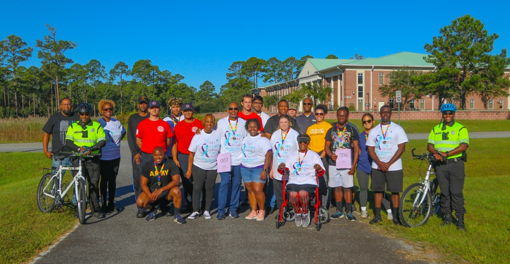 Fort Stewart Soldiers participate in NAACP Suicide Prevention and Awareness Walk