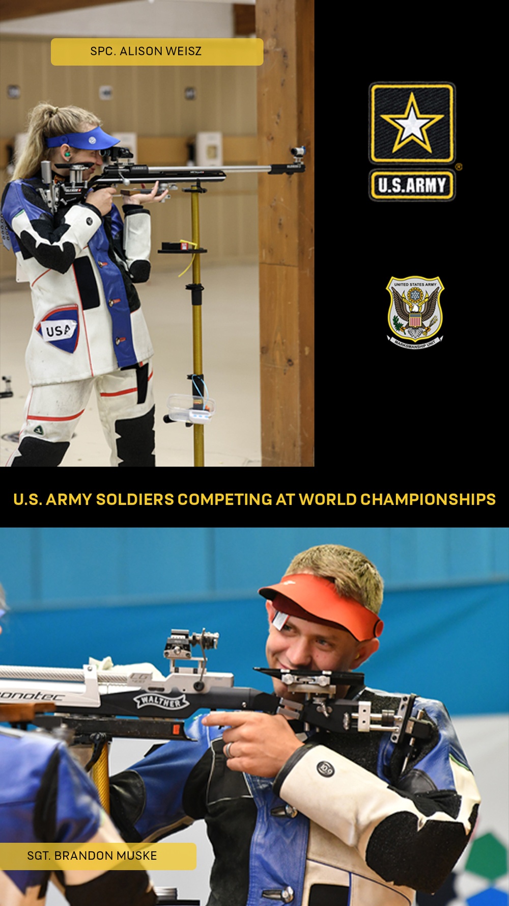 Army Soldiers on Team USA Will Compete in Egypt