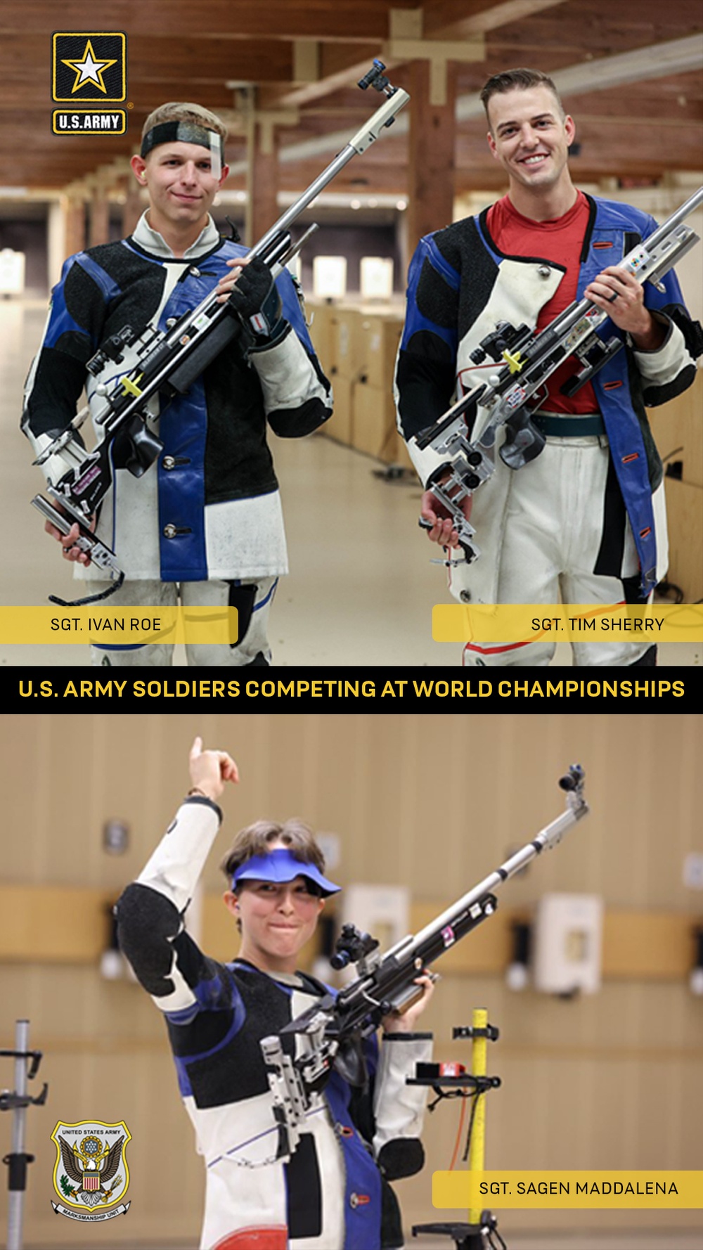 US Army Soldiers will Compete at Rifle World Championships in Egypt