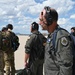 16th Air Force (Air Forces Cyber) commander flies a Compass Call