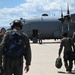 16th Air Force (Air Forces Cyber) commander flies a Compass Call